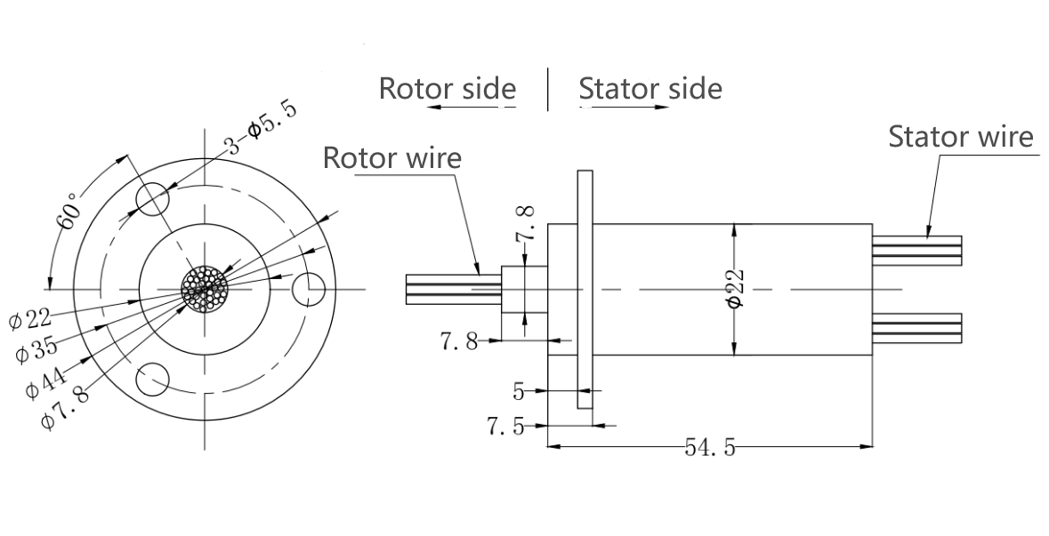 Capsule Slip Ring XC36-F