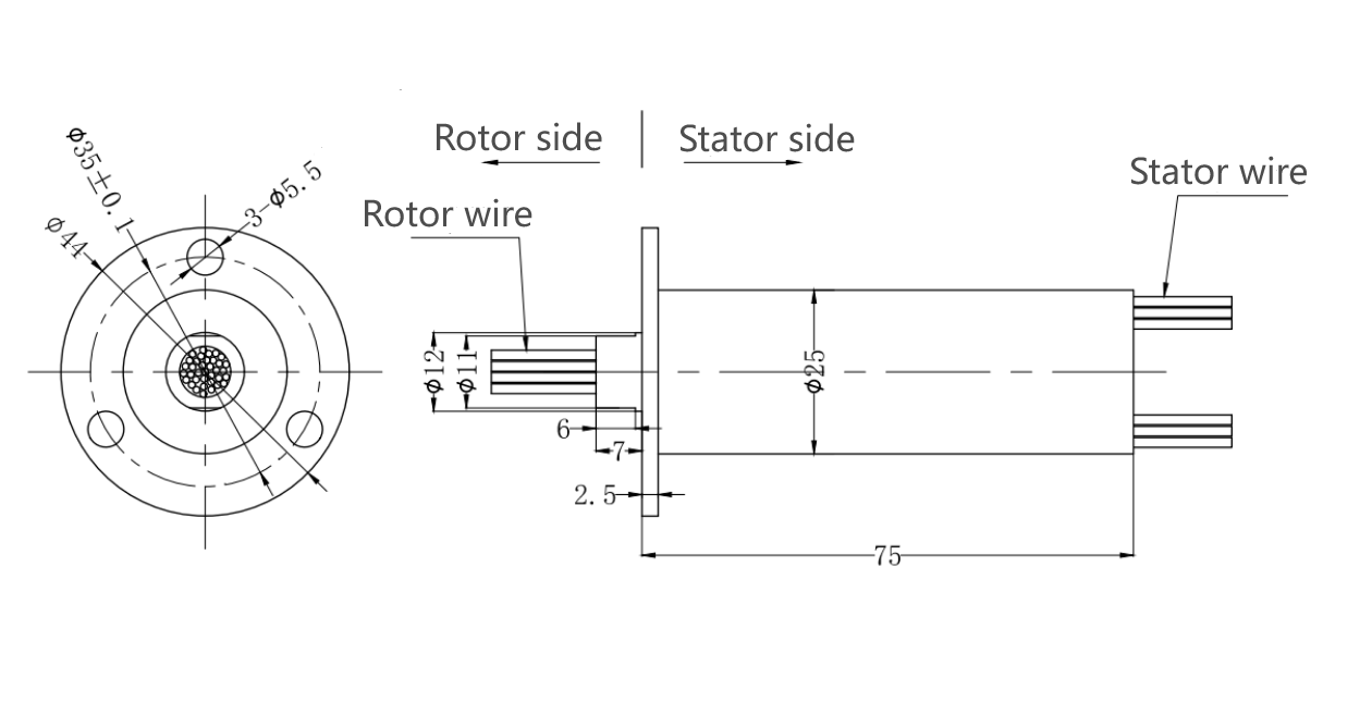 Capsule Slip Ring XC56-F