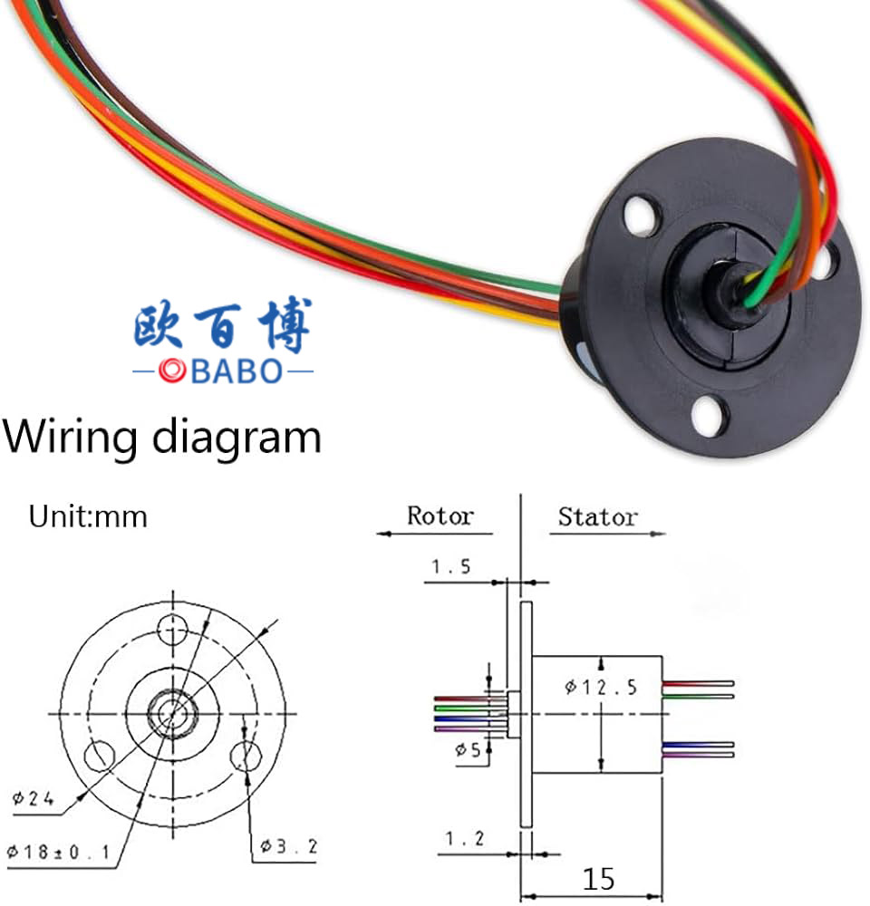 4 Wire Slip Ring | OBABO