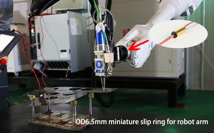 4 Wire Slip Ring for Robotics